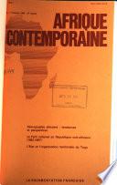 Afrique contemporaine
