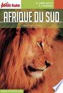 AFRIQUE DU SUD 2018 Carnet Petit Futé