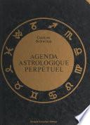 Agenda astrologique perpétuel