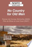 Agrégation anglais 2022. No Country for Old Men (Cormac McCarthy, Ethan et Joel Coen)