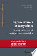 Agro-ressources et écosystèmes