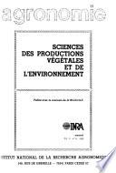 Agronomie