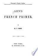 Ahn's French Primer