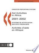Aid Activities in Africa 2003