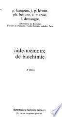 Aide-mémoire de biochimie