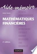 Aide-Mémoire de Mathématiques financières - 2ème édition
