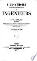 Aide-mémoire général et alphabétique des ingénieurs