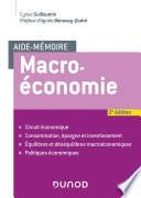 Aide-mémoire - Macroéconomie - 2e éd.