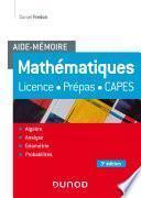 Aide-Mémoire - Mathématiques - 3e éd.