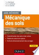 Aide-mémoire - Mécanique des sols - 3e éd.