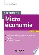 Aide-mémoire - Microéconomie - 2e éd.