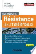 Aide-mémoire - Résistance des matériaux - 10e éd.