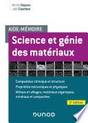 Aide-mémoire - Science et génie des matériaux - 5e éd.