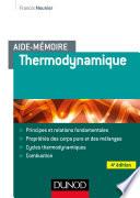 Aide-mémoire - Thermodynamique - 4e éd