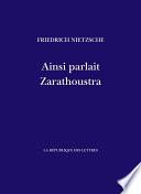 Ainsi parlait Zarathoustra