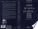 Ainsi se noya le rêve
