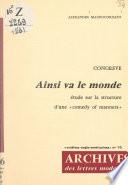 Ainsi va le monde