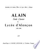 Alain (Émile Chartier) au lycée d'Alençon, 1881-1886