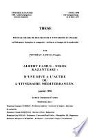 Albert Camus - Nikos Kazantzaki