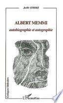 Albert Memmi autobiographie et autographie