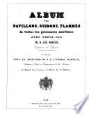 Album des pavillons, guidons, flammes de toutes les puissances maritimes avec texte