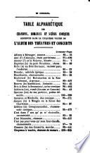 Album des théâtres et concerts. livr. 1-6, 8-14, 16-18, 20, 22-25, 27-37, 39-41, 43-44, 46-57, 59-67, 69-88, 90-95, 99, 100