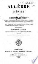 Algèbre d'Émile