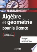 Algèbre et géométrie pour la Licence