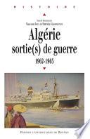Algérie : sortie(s) de guerre