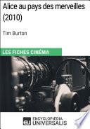 Alice au pays des merveilles de Tim Burton