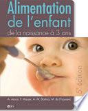 Alimentation de l'enfant de la naissance à 3 ans