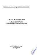 Alla signorina