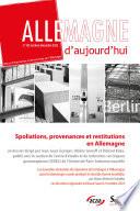 Allemagne d'aujourd'hui, n° 242/octobre-décembre 2022