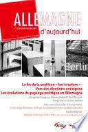 Allemagne d'aujourd'hui, n° 250/octobre-décembre 2024