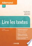 Allemand : lire les textes