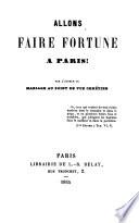 Allons faire fortune à Paris