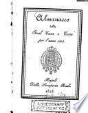 Almanacco della Real Casa e Corte