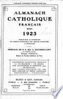 Almanach catholique français pour ...