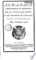 Almanach civil, politique et littéraire de Lyon et du département de Rhône