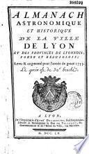 Almanach civil, politique et littéraire de Lyon et du département de Rhône
