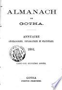 Almanach de Gotha