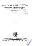 Almanach de Gotha