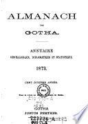 Almanach De Gotha Pour L' Année ...