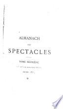 Almanach des spectacles