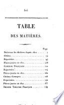 Almanach des spectacles