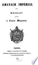 Almanach impérial pour 1854