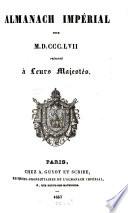 Almanach impérial pour 1857