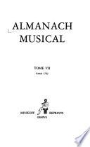 Almanach musical