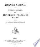 Almanach national de France