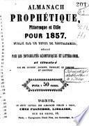 Almanach prophétique, pittoresque et utile pour ...